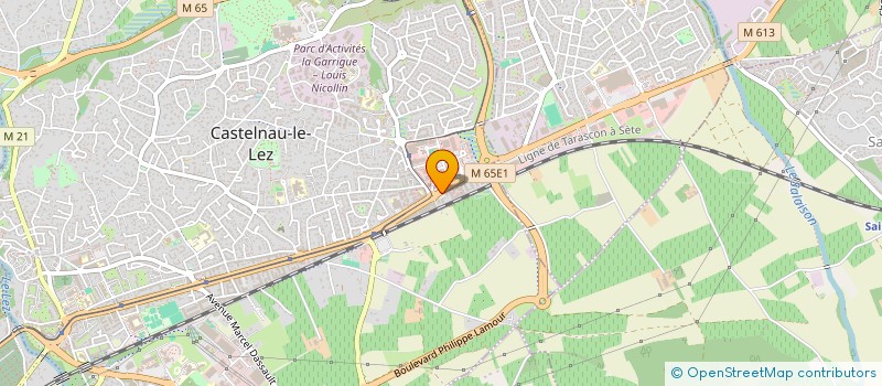 localisation de l'entreprise SARL FHP à CASTELNAU-LE-LEZ