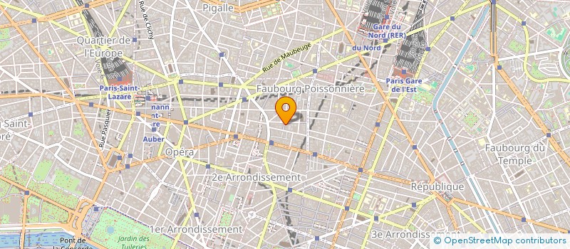 localisation de l'entreprise SARL  FIAT LUX  PARIS