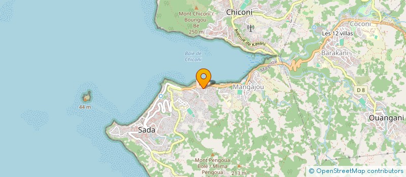 localisation de l'entreprise SARL FIBERGY YT à SADA