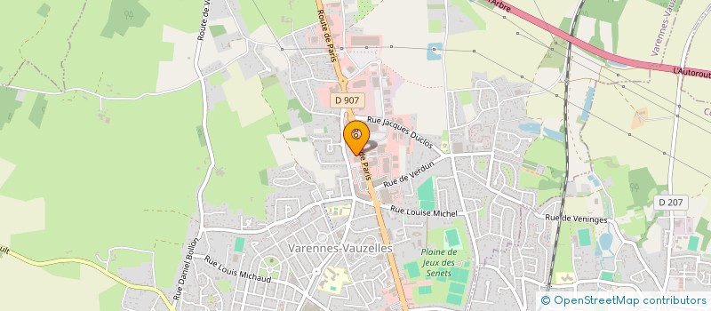 localisation de l'entreprise SARL FIBRAMO à VARENNES-VAUZELLES