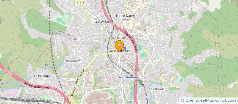 localisation de l'entreprise SARL FIBRO 13 à MARSEILLE