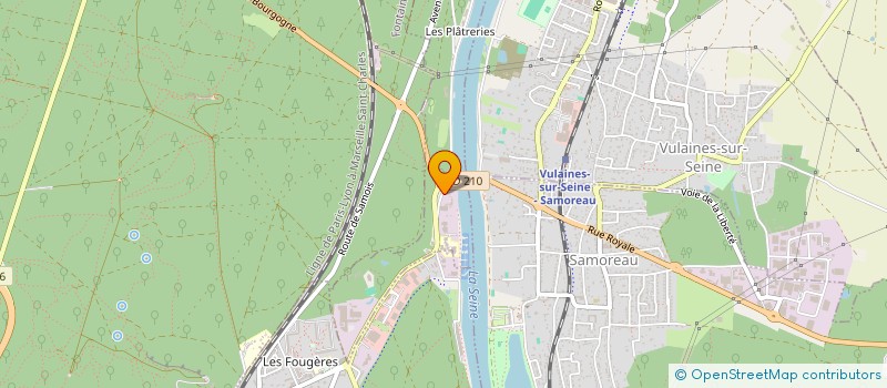 localisation de l'entreprise SARL FIBROFFICE  SAMOIS-SUR-SEINE