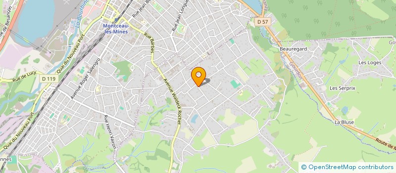 localisation de l'entreprise SARL FICEK J-Y à SAINT-VALLIER
