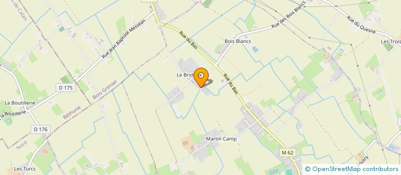 localisation de l'entreprise SARL FICLAIR  RADINGHEM-EN-WEPPES