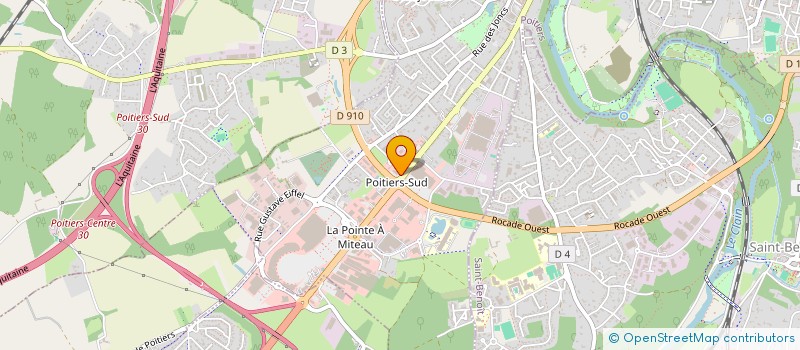 localisation de l'entreprise SARL FICOS POITIERS à POITIERS