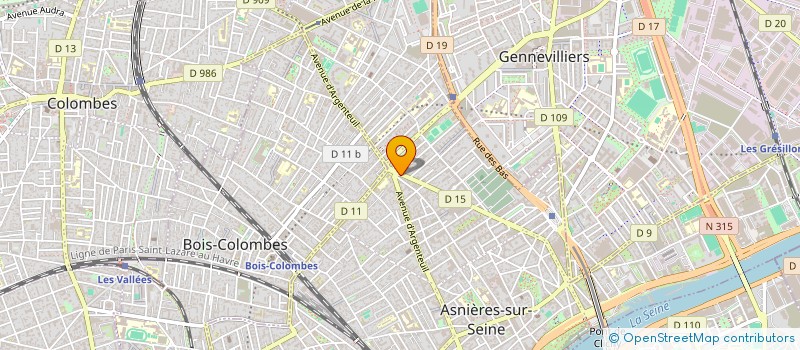 localisation de l'entreprise SARL FIDAN à ASNIERES-SUR-SEINE