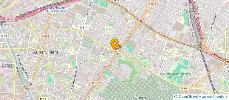 localisation de l'entreprise SARL FIDEL à AUBERVILLIERS