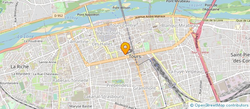 localisation de l'entreprise SARL FIDESCAL CONSULTANTS à TOURS