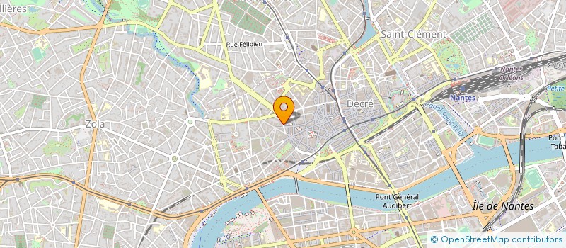 localisation de l'entreprise SARL FIDJI à NANTES