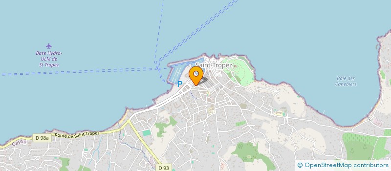 localisation de l'entreprise SARL FIDOUNE à SAINT TROPEZ