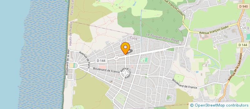 localisation de l'entreprise SARL FIGARO COIFFURE BY MYM & NATH  CUCQ