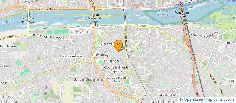localisation de l'entreprise SARL FIGITAL à ORLEANS