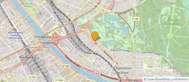 localisation de l'entreprise SARL FILAE à CHARENTON-LE-PONT