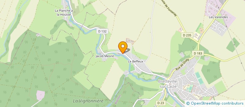 localisation de l'entreprise SARL FILET'ELEC à BRETTEVILLE-SUR-LAIZE