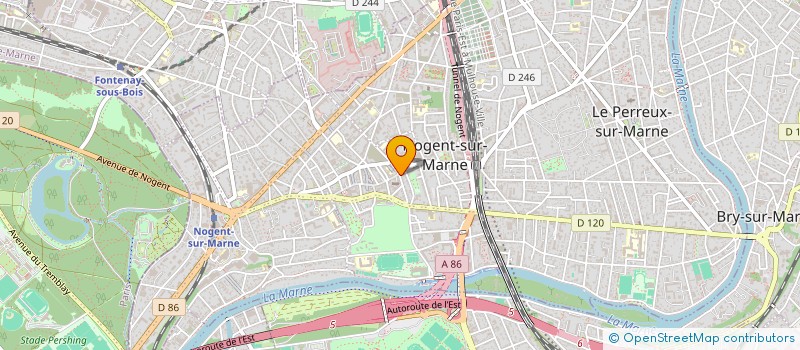 localisation de l'entreprise SARL FILIUS  NOGENT-SUR-MARNE