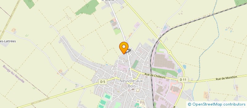 localisation de l'entreprise SARL FILLEAU à NEUVILLE-AUX-BOIS