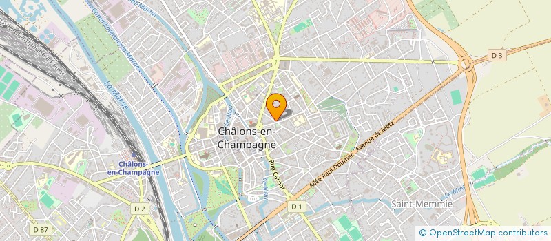 localisation de l'entreprise SARL FIMINS  CHALONS-EN-CHAMPAGNE