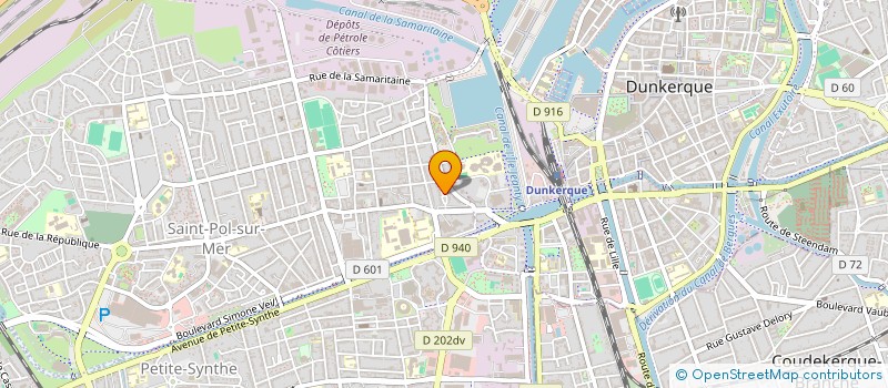 localisation de l'entreprise SARL FIMONOR à DUNKERQUE