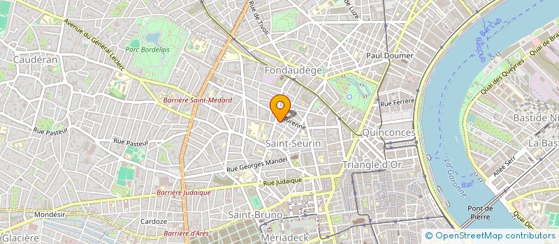 localisation de l'entreprise SARL FINANCIAL à BORDEAUX