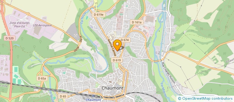 localisation de l'entreprise SARL FINANCIERE BOTTE à CHAUMONT