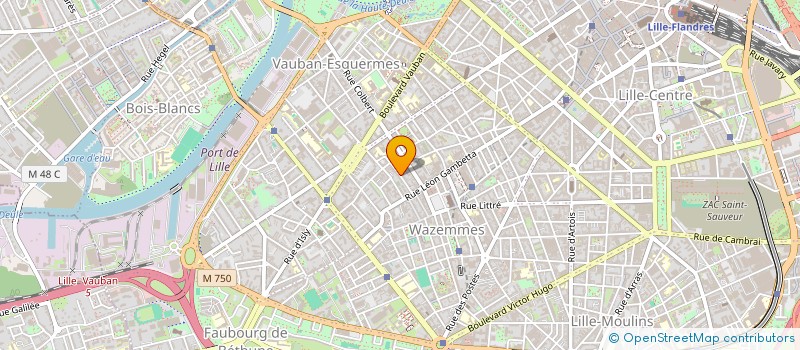 localisation de l'entreprise SARL FINANCIERE FELIX à LILLE