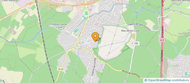 localisation de l'entreprise SARL FINANCIERE RESAL à CANOHES