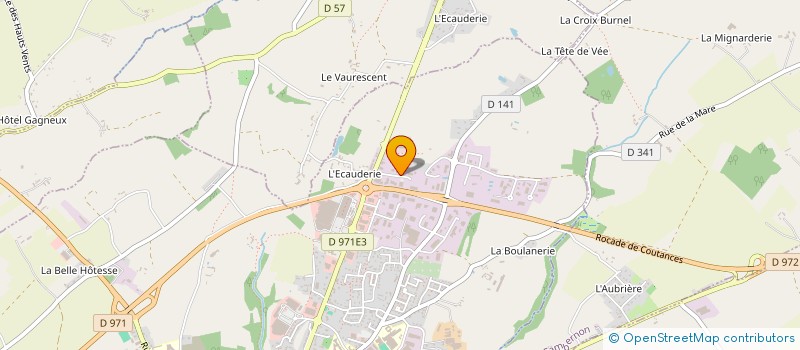 localisation de l'entreprise SARL FINESTRA à COUTANCES