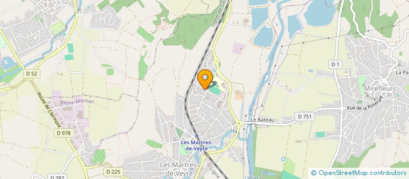 localisation de l'entreprise SARL FINIBAT à LES MARTRES-DE-VEYRE
