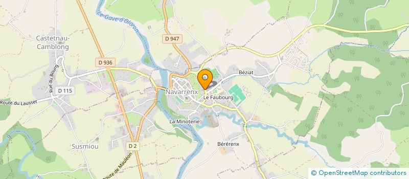 localisation de l'entreprise SARL FIOUL DES REMPARTS à NAVARRENX