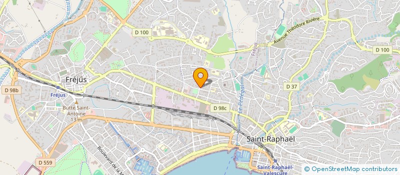 localisation de l'entreprise SARL FIRST à FREJUS