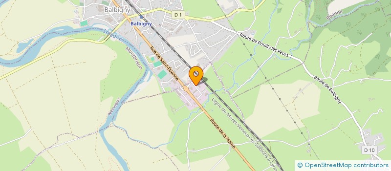 localisation de l'entreprise SARL FIRST LOISIRS à EPERCIEUX-SAINT-PAUL