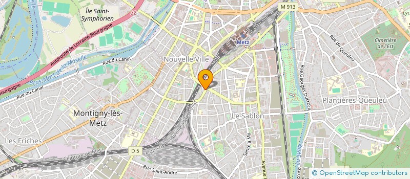 localisation de l'entreprise SARL FIRSTIMO à METZ
