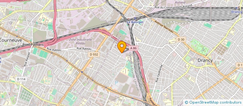 localisation de l'entreprise SARL FISCA à DRANCY