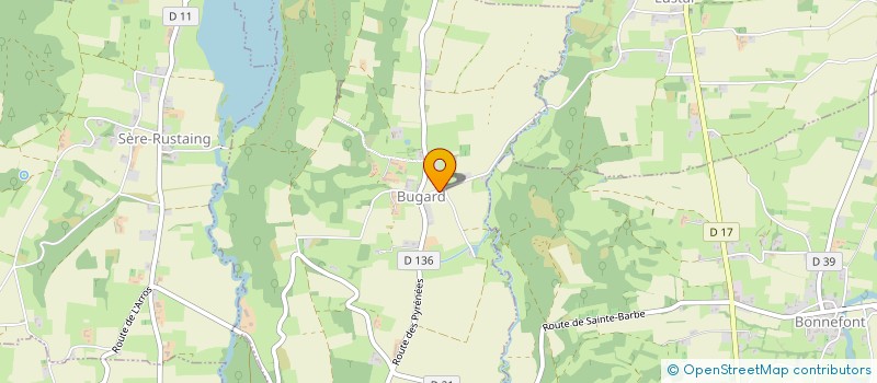 localisation de l'entreprise SARL FISSE DUCOMBS  BUGARD