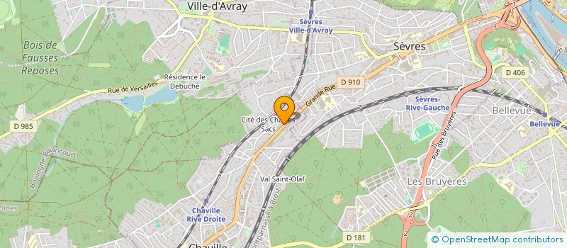 localisation de l'entreprise SARL FISTIK à CHAVILLE