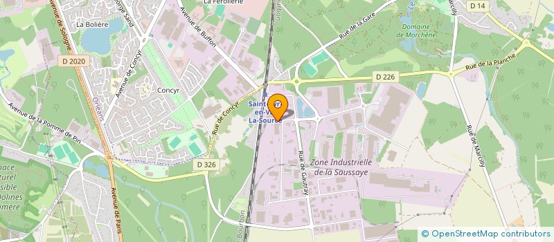localisation de l'entreprise SARL FITEM ACCESS à SAINT-CYR-EN-VAL