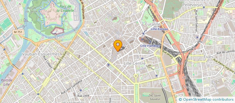 localisation de l'entreprise SARL FIVES AUTOCONTROLE à LILLE