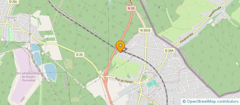 localisation de l'entreprise SARL FJS-FERMETURES  CARLING