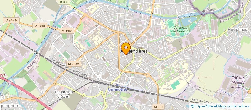 localisation de l'entreprise SARL FL FINANCES  ARMENTIERES