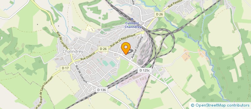 localisation de l'entreprise SARL FL4 RENOV à CHALINDREY