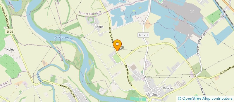 localisation de l'entreprise SARL FLADIS FOOD à ONDES