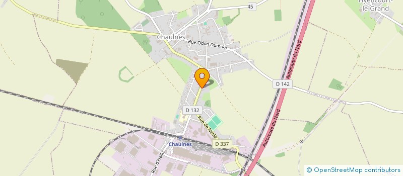 localisation de l'entreprise SARL FLAMENT VANYSACKER à CHAULNES