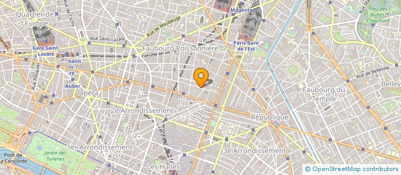 localisation de l'entreprise SARL FLANELLE  PARIS