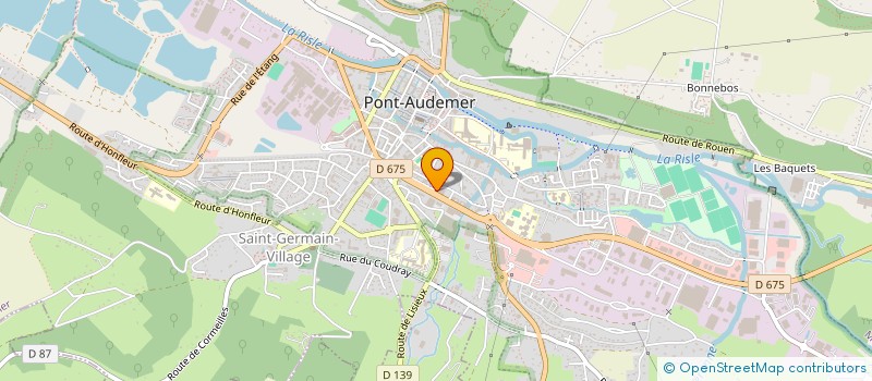 localisation de l'entreprise SARL FLASH 2000 à PONT-AUDEMER