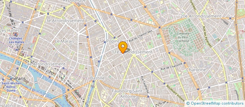 localisation de l'entreprise SARL FLASH 22  PARIS