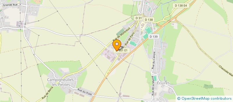 localisation de l'entreprise SARL FLASH 39 à CAMPIGNEULLES-LES-PETITES