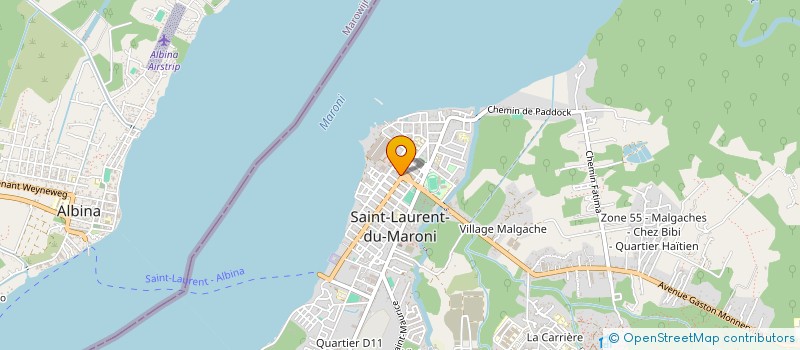 localisation de l'entreprise SARL FLASH à SAINT-LAURENT-DU-MARONI