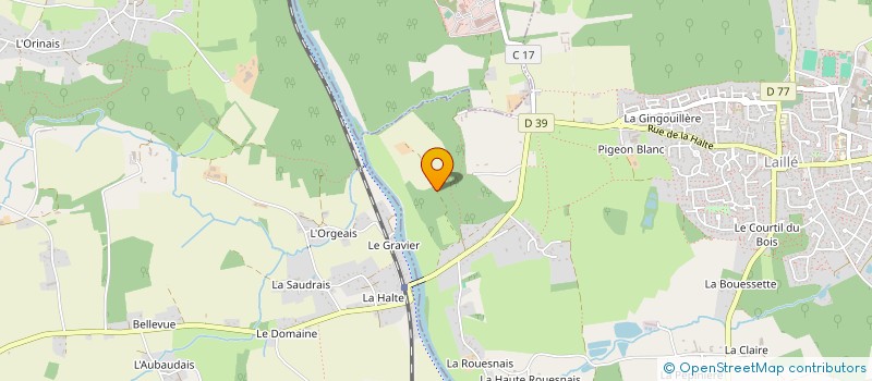 localisation de l'entreprise SARL FLASH JEUX à LAILLE
