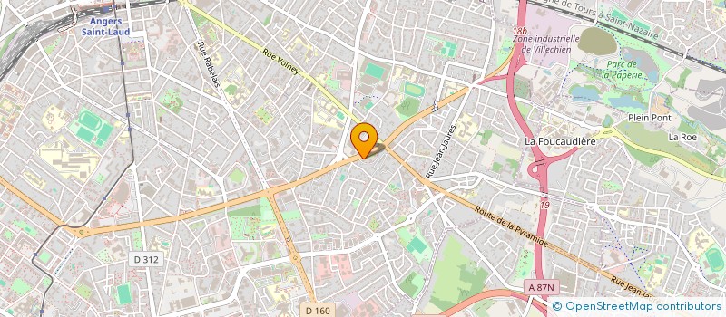 localisation de l'entreprise SARL FLASH KEBAB à ANGERS