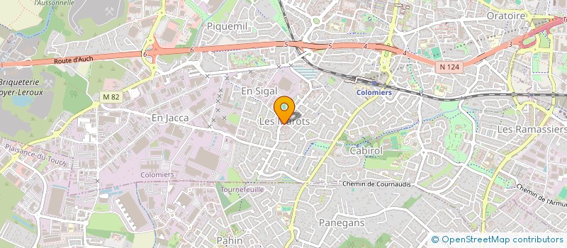 localisation de l'entreprise SARL FLAUJAC LES MAROTS à TOULOUSE